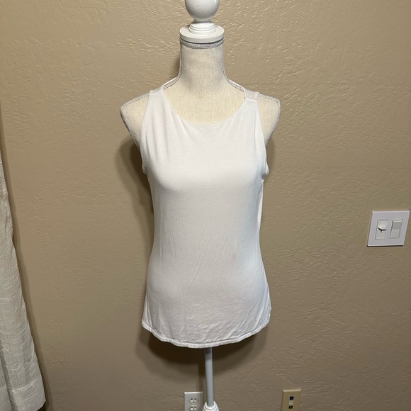 INC International Concepts White Tank Top (NWT) - Picture 6 of 10